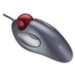Logitech Trackman Marble Wired Trackball Ergonomic Mouse $17