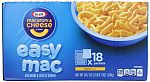 Kraft Easy Mac Original Macaroni and Cheese Dinner 18 Microwaveable Single Serve Packs $4.49 or $4.23 (with Subscribe)