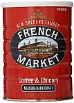 12oz French Market Coffee and Chicory, Medium-Dark Roast $3.34