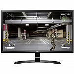 LG 27UD58-B 27" Class 4K Ultra HD IPS Freesync Gaming Splitscreen LED Monitor $268