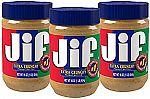3-Pack of 16-oz Jif Extra Crunchy Peanut Butter $7.10
