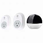 TP-LINK HS100 Wi-Fi Smart Plug(2 Pack)+EZVIZ Mini 360 Plus HD 1080p Wi-Fi Camera $75