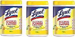 330-Count Lysol Disinfecting Wipes (Lemon & Lime Blossom) $7.55