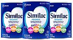 3-Pk 36-oz Similac Advance Infant Formula $58