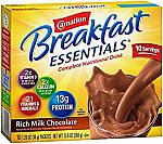 60-Count of 1.26-oz Carnation Breakfast Essentials Powder Rich Milk Chocolate Drink Mix $12 (Prime Only)