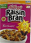 3-Pack of 18.7oz Kellogg's Raisin Bran $5.86