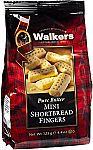 Walkers Shortbread Mini Fingers, 4.4-Ounce (Pack of 6) $11