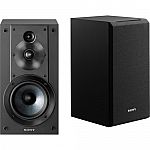 Sony SSCS5 3-Way 3-Driver Bookshelf Speaker System $73