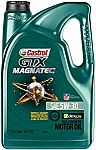 Castrol GTX MAGNATEC 5W-30 Full Synthetic Motor Oil, 5 Qt $15.20 w/ S&S