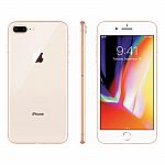 Apple iPhone 8 Plus 64GB Gold U.S. Unlocked - Open Box $710