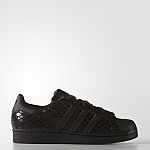 adidas Originals Superstar W S75126 Women's Black Sneakers $29.99