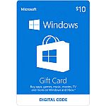 Microsoft Store: $10 Gift Card via Email (YMMV)