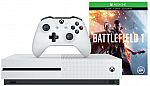 Microsoft Xbox One S Battlefield 1 Bundle (500GB) $190