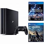 Playstation 4 Pro 1TB Console + Start War Battle Front 2 + Final Fantasy XV $400, Wii U 32GB Deluxe - REFURBISHED $175