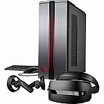 HP OMEN 870-224 Desktop & HP Mixed Reality Headset with Controllers Package $670 & More