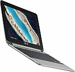 Asus Flip C101PA 2-in-1 10.1" Touch-Screen Chromebook (Rockchip 4GB 16GB All Metal Body, USB-C) $239