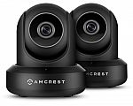 2-Pack Amcrest ProHD 1080p Wi-Fi IP Security Camera $100