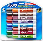 16-Pk Expo Low-Odor Chisel Tip Dry Erase Markers $5.81 and More Office/Art Supplies