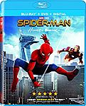 Spider-Man: Homecoming (Blu-ray + DVD + Digital) $7