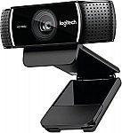 Logitech 1080p Pro Stream Webcam $50
