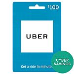 $100 Uber Gift Card $88