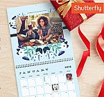  2018 Wall Calendar from Shutterfly $8 Shipped