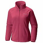 Columbia Women's Original Mock Neck Zip Up Warm Winter Fleece Jacket $26 (or 2 for $41)