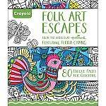 Crayola Folk Art Coloring Book $1.91 + Free shipping