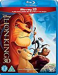The Lion King (3D + Blu-ray) $13.99