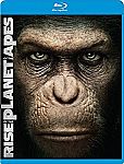 Rise of the Planet of the Apes (DVD + Blu-ray + Digital) $1 + $1 Amazon No Rush Credit