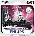 Amazon - $5 off Philips VisionPlus Upgrade Headlight Bulbs : 2Pk 9006 Headlight/Fog Light Bulb