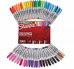 Sharpie 72-Piece Ultimate Pack, Fine/Ultra Fine Point, Assorted Colors $15.99