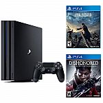 Playstation 4 Pro 1TB Console + Dishonored Death + Final Fantasy XV $350