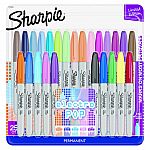 25-Ct Sharpie Electro Pop Permanent Markers $10