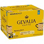 100-count Gevalia Signature Blend Coffee, K-CUP Pods $29