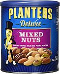 Planters Deluxe Mixed Nuts, 15.25 Ounce Canister $7.19 & More