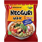 10-Pack 4.2oz Nongshim Neoguri Noodles (Spicy Seafood) $8.36