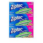 Ziploc Snack Bags, 270 Count $7.02 (with Subscribe)