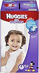 152-Ct. Size 4 HUGGIES Little Movers Diapers $23.36 ($.15/Ct) or Less