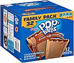32-Count Kellogg's Pop-Tarts Toaster Pastries Brown Sugar Cinnamon) $4.88