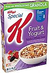 12oz Special K Fruit and Yogurt Cereal $1.36