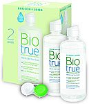 2-Pack Biotrue Contact Lens Solution for Soft Contact Lenses, Multi-Purpose $7
