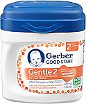 ($80 Price Drop!) 4-Pack of 27.8-oz Gerber Good Start Gentle Non-GMO Powder Infant Formula, Stage 2 $43 (Prime Only)