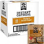 48-Count Quaker Instant Oatmeal (Maple Brown Sugar) $8 (Prime Only)