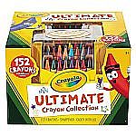 Crayola Ultimate Crayon Case, Sharpener Caddy, 152 Colors $12.82