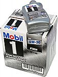 6-pack 1 Quart Mobil 1 Synthetic Motor Oil (5W-20, 5W-30 and more) $26.99 & More
