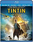 The Adventures of Tintin (Blu-ray 3D + Blu-ray + DVD + Digital HD) $10 (org $35)