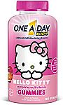 180-Count One A Day Kids Hello Kitty Complete Multi-vitamin Gummies $6.60