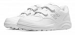 New Balance Men's Walking 674 Hook and Loop Shoes White Factory Seconds $24.99