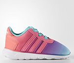adidas Lite Racer Shoes Kids' Turquoise $14.99